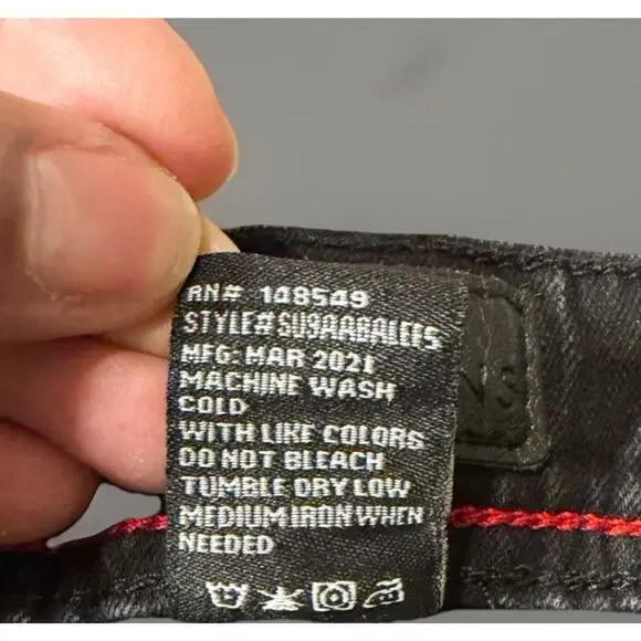 Steve’s Jeans Black Size 30/30 - Picture 9 of 9